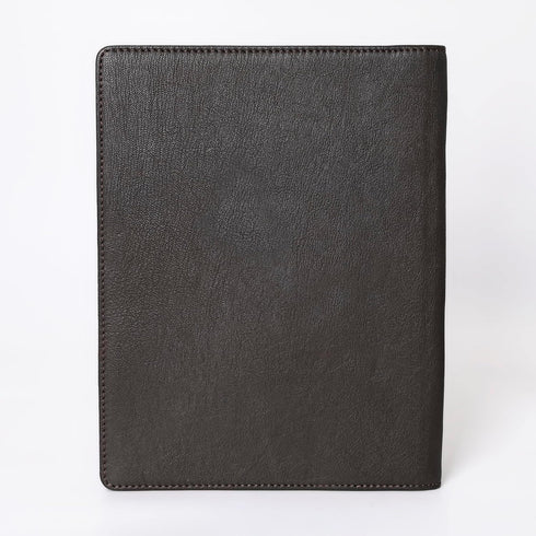 Handmade Premium Grain Leather File Cover, Letter Size Document Organizer for Resumes and Important Papers