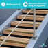 LifeGrip Anti Slip Traction Tape with Reflective Stripe, Best Grip for Stairs, Indoor, Outdoor, Black (2" X 30')