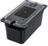 Carlisle FoodService Products Storplus Food Pan, Storage Container with Spoonable Corners, 1/3 Size 6 Inches Deep, Black