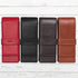 Leather Triple Pen Case Pencil Pouch Holder for Three Fountain Ballpoint Rollerball Pens and Pencils