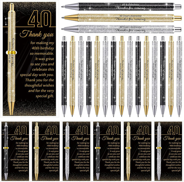 Feifeiya 24 Set 40th Birthday Party Favor for Guests Anniversary Appreciation Gifts Birthday