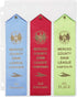 Swimming Gift Award Ribbon Binder Organizer, 15 Pages Sheets, Ribbons Holder