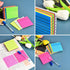 Transparent Sticky Notes, 350pcs Clear 3x3 Inch Sticky Note Set for 2023 Planner, Office School Supplies, 7 Bright
