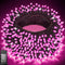 Pooqla Pink String Lights, 200 LED 66 ft Pink Lights Valentines Day