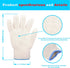 Heat Resistant Gloves - EN407 Certified 932 F Oven Gloves, Cut-Resistant Grill Gloves, Cooking Gloves for BBQ, Grilling, Baking, Cutting, Welding, Smoker Fireplace, 1 Pair (2 Pieces Set), White