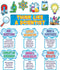 Teacher Created Resources Mini Bulletin Board Set, Scientific, Small, Multi Color