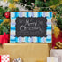65ft Set BeYumi Snowflake Bookshelf Border Trim - Winter Snowflake Books Rolled Border Trim Christmas Gray Blue