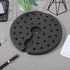 11 Inch SEWACC Lamp Base Weight Block Diameter Weighted Floor Lamp Base for Home Bedroom Living Room