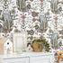 17.7''x354'' VEELIKE Boho Cat Wallpaper Peel and Stick Cat Themed Floral Wallpaper for Nursery Playroom Kids Room