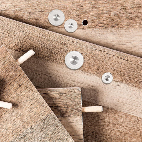Dowel and Tenon Center Transfer Plugs, 20 Pieces Doweling Centering Pins Drill Hole Tool for Woodworking