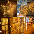 Flechllary 2 Pack-Solar 78Ft 200 8 String Lights, LED Solar Lights Outdoor with Modes Solar String Lights Outdoor