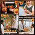 PAPPYN-A 100 Set Inspirational Potato Employee Appreciation Gifts Bulk for Coworkers Team Staff Thank You Gifts Organza