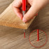 Enhon 2mm Mechanical Carpenter Pencil Set with 12 Marker Refills and Sharpener for Woodworking Marking