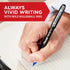 SHARPIE Rollerball Pen, Arrow Point (0.7mm) for Bold Lines, Red Ink, 12 Count