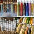 8 Pcs 110ml Clear Plastic Test Tubes 28 x 150mm with Screw Caps for Scientific Experiments, Bath Salts, Candy Storage