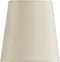 Upgradelights Eggshell Silk 4 Inch Mini Clip On Chandelier Lamp Shade 2.5x4x4