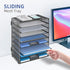 DALTACK 9-Tier Paper Letter Tray Desk Organizer, Mesh File Holder for Office Home School Organization