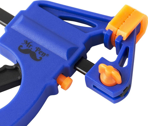 Mr. Pen Clamps, 4 Inch Grip Clamp, 2 Pack, Light Duty Woodworking Clamps for Projects