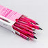 Pentel RSVP Super RT Ballpoint Pen - 0.7mm Fine Line - Pink Ink - Pack of 12