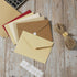 Stationery Writing Paper and Envelopes Set with Jute Rope, 4 X 6, 20 Best Paper with 10 Heavyweight Envelopes, Ivory