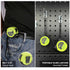 HAUTMEC 16Ft Tape Measure with Fractions 1/8, Heavy Duty Green Compact Case for Construction