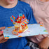 Paper Love Happy Birthday Card, 3D Ice Cream Truck Pop Up Birthday Card for Boys and Kids - 5"x7" Cover