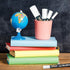CHALKY CROWN 5pc White Chalk Markers, Non-Toxic Liquid Chalkboard Markers for Windows