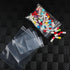 4 Sizes 100 Pack Clear Reclosable Zipper Storage Bags - Resealable Lock Seal Zipper for Jewelry and Vitamins