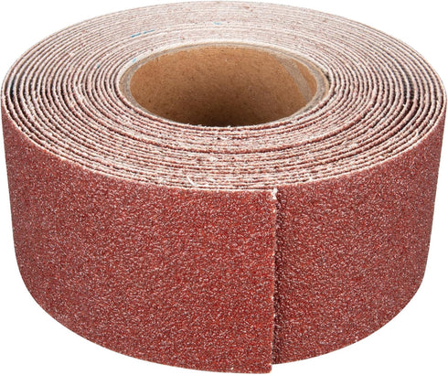 Performance Tool W3051 80-Grit Emery Cloth Roll, 15ft x 1.5in for Woodworking and DIY Projects