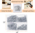 Mr. Pen Nail Assortment Kit, 600 Pcs, Silver Small Nails for Hanging Pictures and Finishing