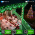 350LED 90FT 12 Dimmable, Christmas Lights Indoor Outdoor, Modes Green Outdoor String Lights with Timer & Waterproof