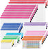 JARLINK 30 Pack 8 Sizes Mesh Pouch, Waterproof Zipper File Bags for Office, School, Travel, and Home