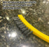 Commercial 8.5" Rubbermaid Products Tile and Grout Scrub Brush, Plastic Bristles, Black, for Industrial/Professional