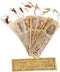 Egyptian Papyrus Paper Set of 10 Bookmarks, Educational History Book Marks
