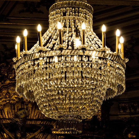 4 Inch Bulb Pack 6 MECCANIXITY Candle Socket Covers, Tall Chandelier Sleeves Light Base Holder, White