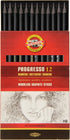 Koh-I-Noor Progresso HB Woodless Graphite Pencil (Box of 12) by KOH-I-NOOR