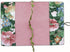Fabric Novel Book Cover for Adults - Flower Spring Pattern, Washable Padded Case Sleeve Bag, 5.5 x 8.2 x 1.6