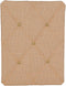 Burlap Covered Bulletin Picture & Memo Board, Criss-Cross Twine, 11.75 x 15.75