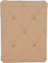 Burlap Covered Bulletin Picture & Memo Board, Criss-Cross Twine, 11.75 x 15.75