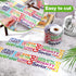 Panelee Christian Jesus Border, 68.9 Feet Bulletin Board Border with Butterflies Flowers Bee Space Inspirational Cute