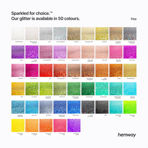 Hemway Glitter Grout Additive, 100g / 3.5oz, Gold Holographic, Sparkle for Mosaic Tiles.