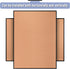 Mr. Pen Cork Board, 24”x36”, Black Framed Cork Bulletin Board for Walls, Push Pin Board, Vision Board.
