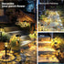 8 Pack(Warm SOLPEX Solar Lights for Outside, Solar Outdoor Pathway Garden Lights Waterproof, Solar Powered Landscape