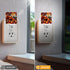 Jahiona White,0.5W LED Night Light Lamp with Smart Sensor Dusk to Dawn Sensor,Artistic of Thanksgiving Turkey Blobism