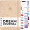 Clever Fox Dream Journal, Guided Dream Diary for Women, Men & Kids, Hardcover Notebook for Dream Journaling (Seashell)