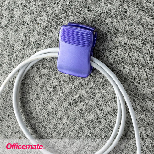 Officemate Metallic Cubicle Clips, Box Of 24