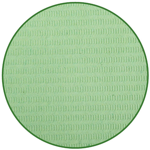 BIB743G 500 Adenna Dental Bibs/Lap Cloths - Disposable, Green, Case