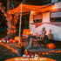 4 Pack 50 16.5ft 8 JMEXSUSS LED Battery Operated String Lights Orange, Each Halloween String Lights with Timer, Modes