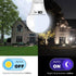 ALIDE Bulbs 9W Bulbs 6000k White,E26 A19 75W 1000LM Bulbs,2Pack Dusk to Dawn Outdoor Light for Outside Porch Patio