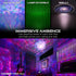 (65277) Enbrighten Galaxy Star Projector Multi-Color Aurora Nebula Space Lamp with Sleep Sounds and White Noise USB